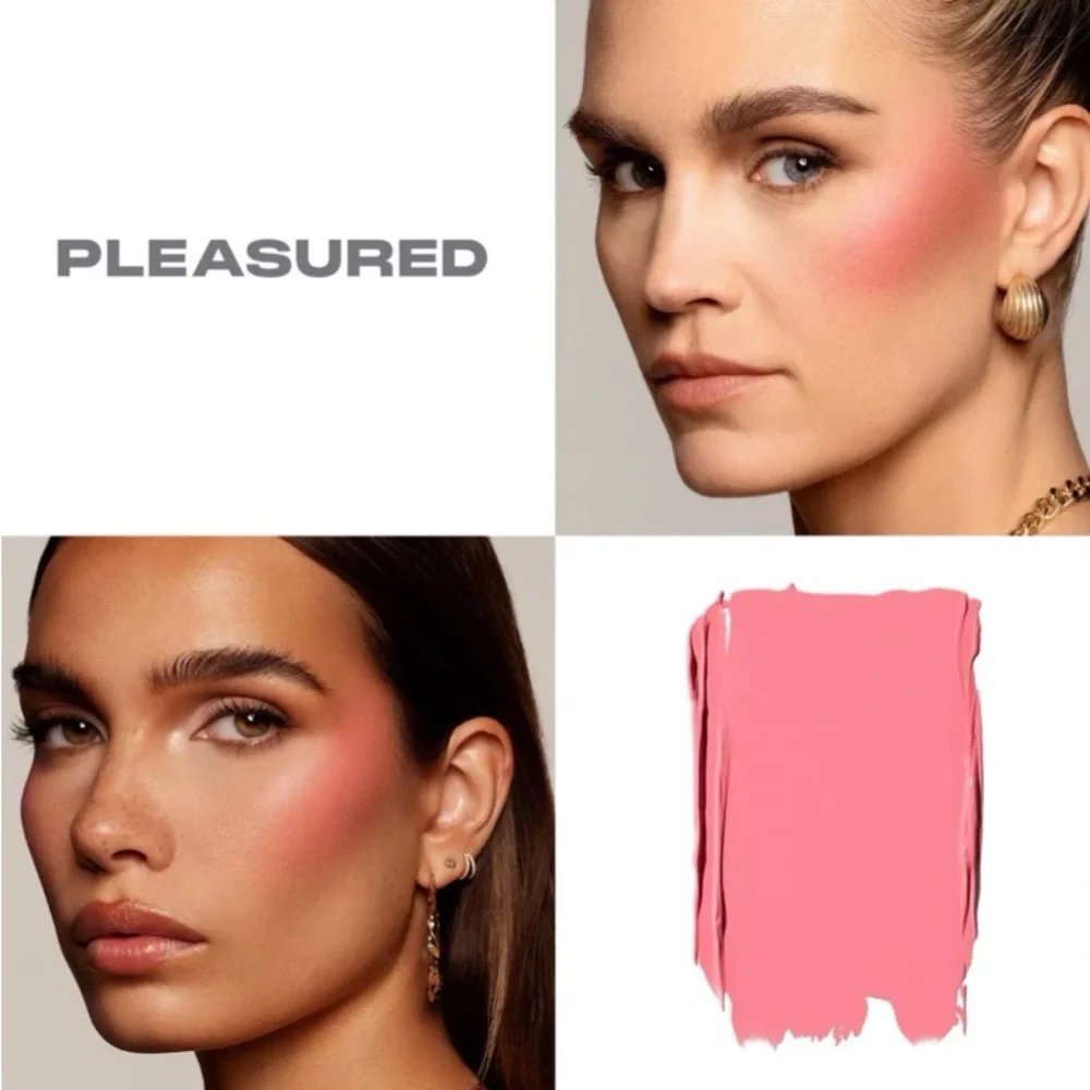 Morphe PLEASURED 3-1 silk blush Cheek Color